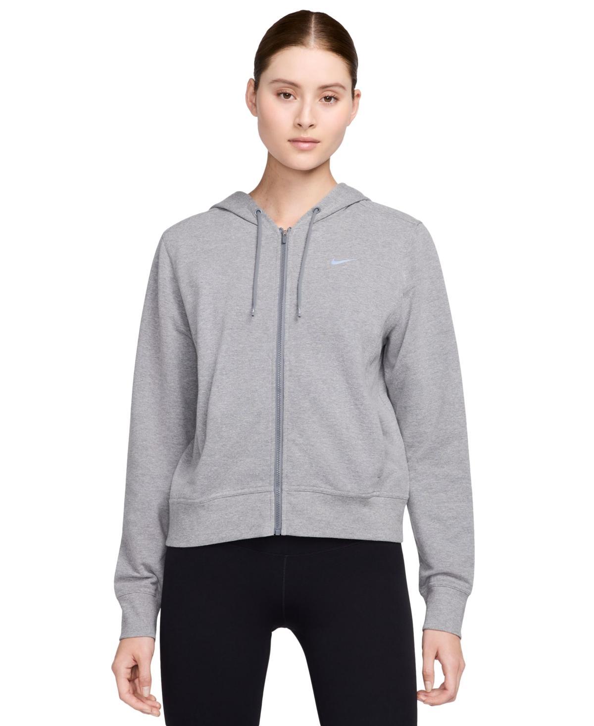 Womens Nike One Dri-FIT Full-Zip Hoodie Product Image