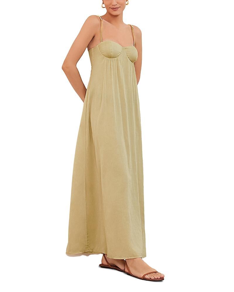 Womens Leona Bustier Hardware Maxi Dress Product Image