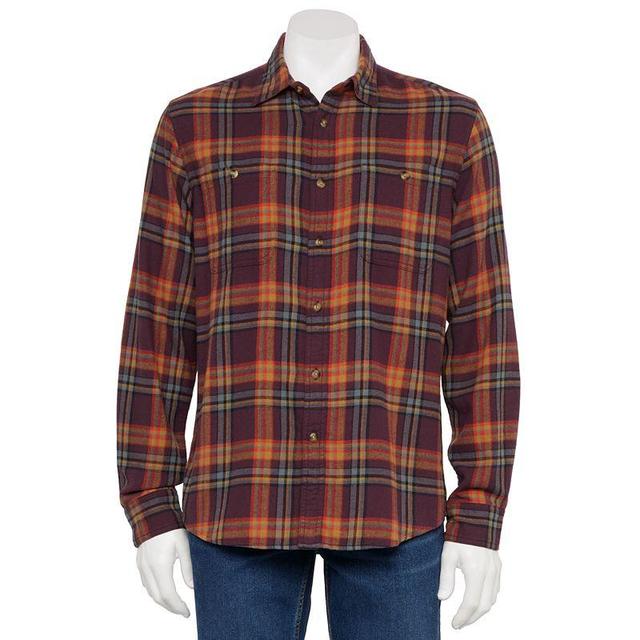 Mens Sonoma Goods For Life Flannel Button-Down Shirt Product Image