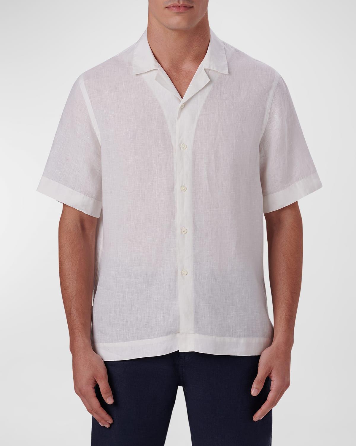 Mens Camp Linen Short-Sleeve Shirt Product Image