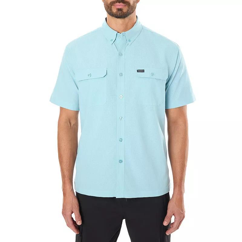 Mens Smiths Workwear Quick Dry Performance Shirt Green Product Image