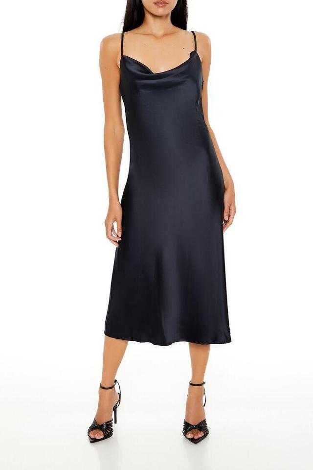 Cowl Neck Midi Slip Dress | Forever 21 Product Image