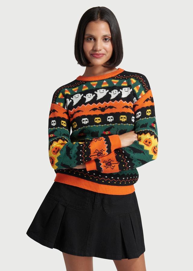 Fright Night Delight Fair Isle Sweater Product Image