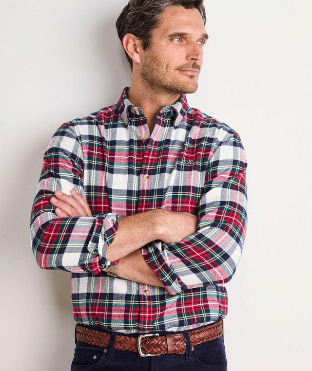 Vineyard Flannel Plaid Shirt Product Image