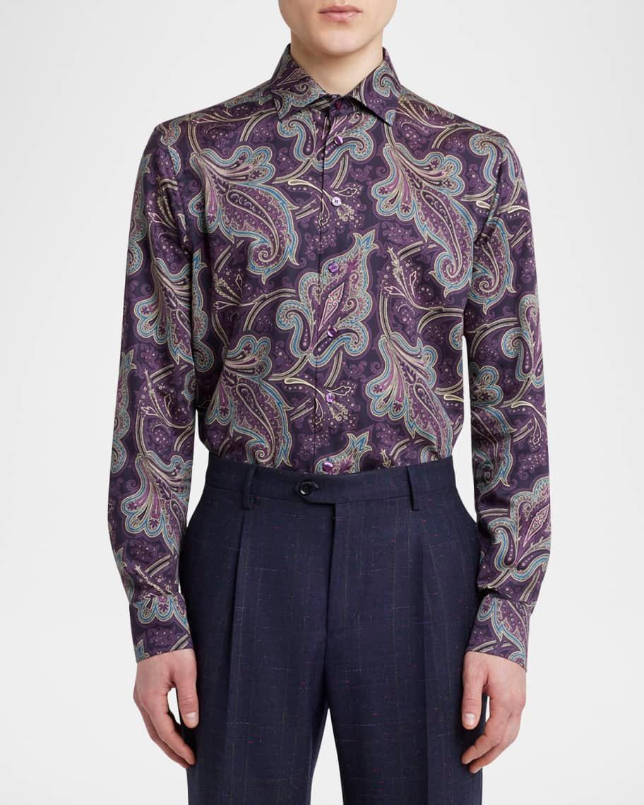 Men's Paisley Sport Shirt Product Image