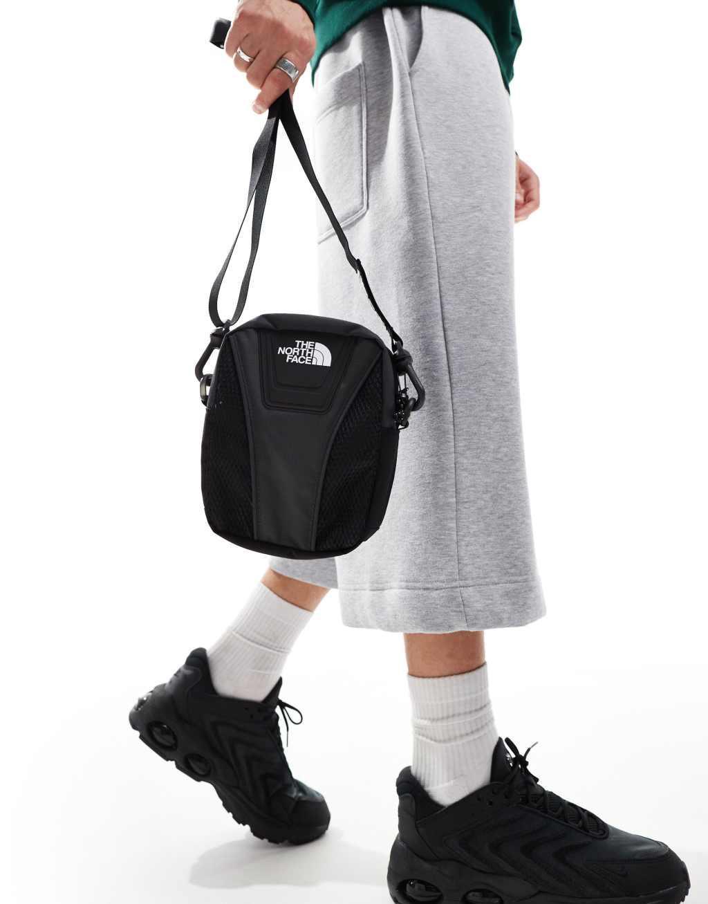 The North Face Y2K cross-body bag in black and gray Product Image