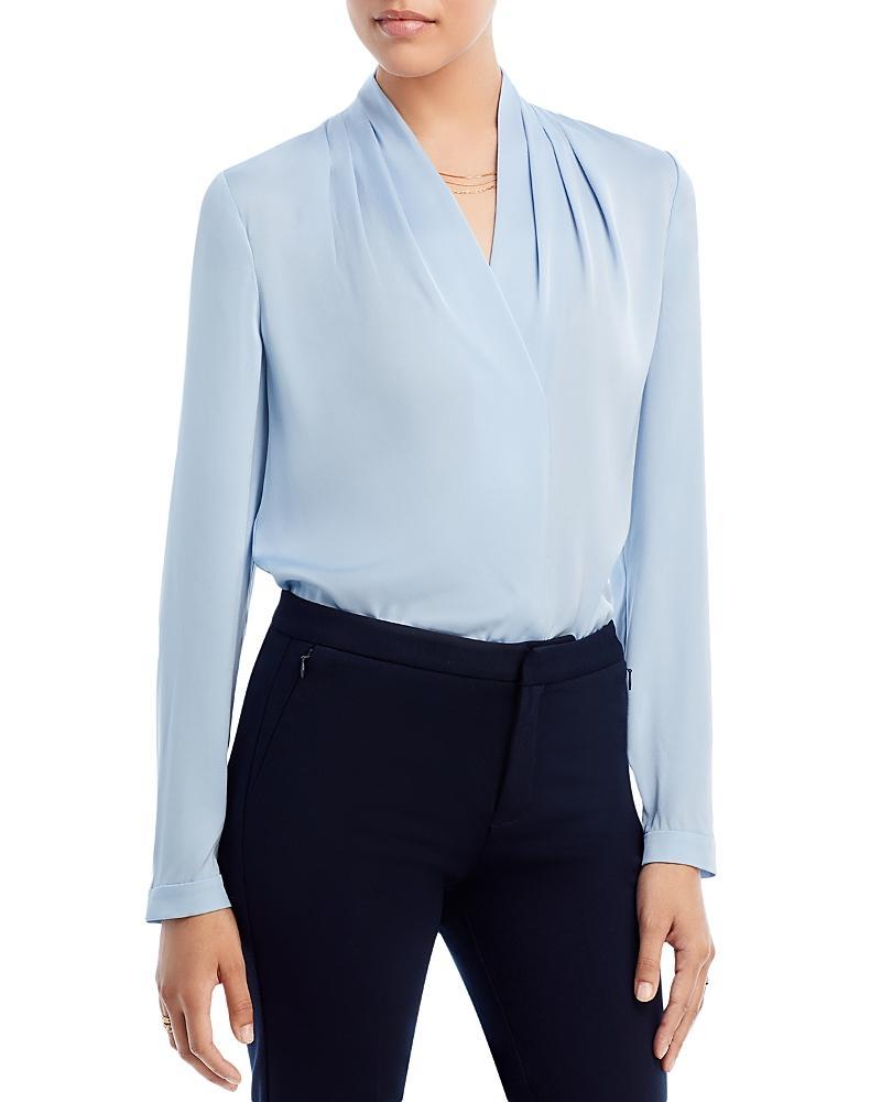 Womens Nellie Silk-Satin Blouse Product Image