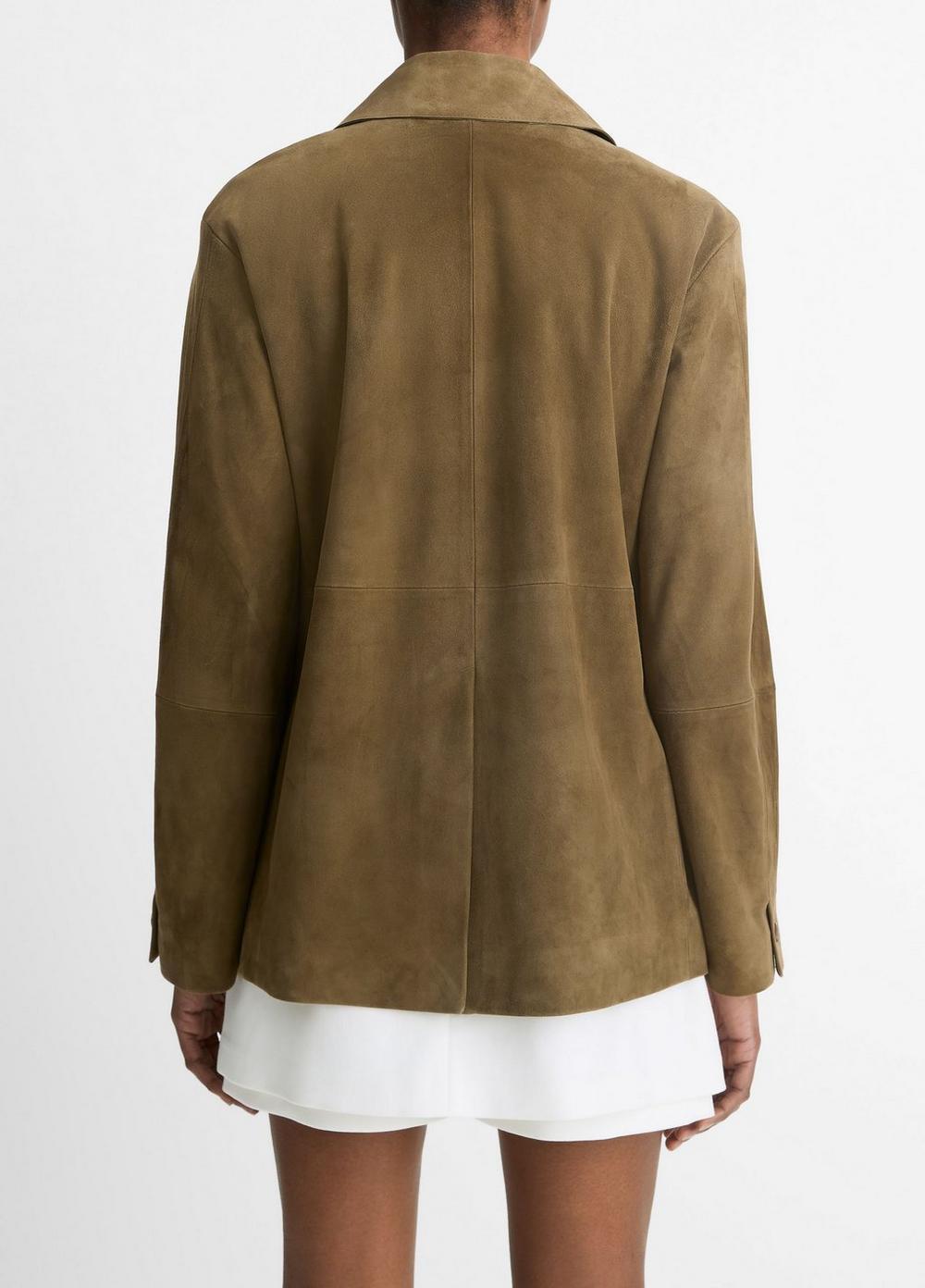 Suede Oversized Jacket Product Image