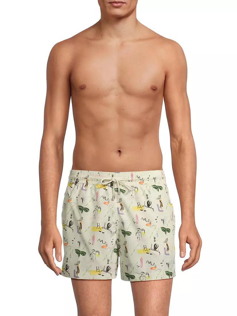 Boheme Graphic Swim Shorts Product Image