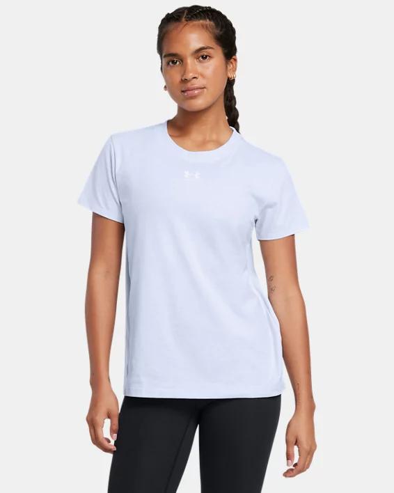 Womens UA Rival Core Short Sleeve Product Image