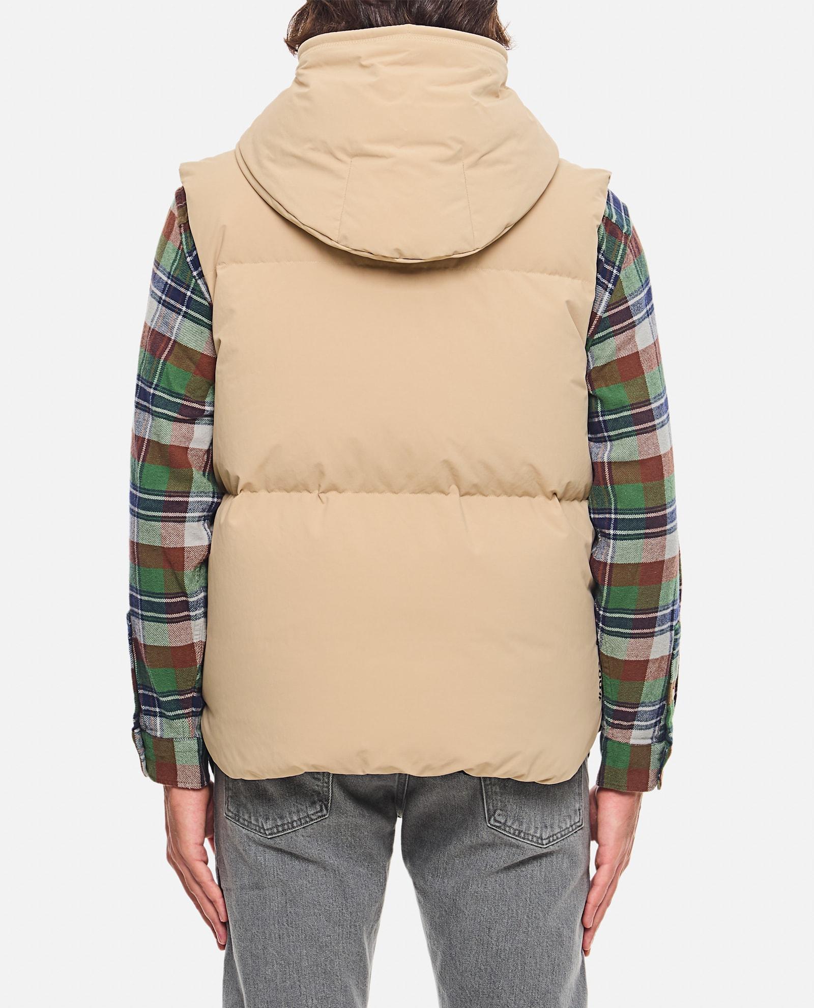 MONCLER Grenoble Logo Detailed Padded Gilet In Multicolor Product Image