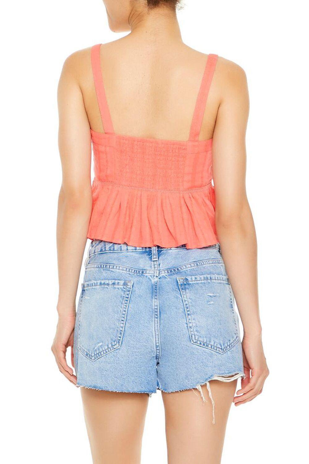 Striped Peplum Crop Top | Forever 21 Product Image