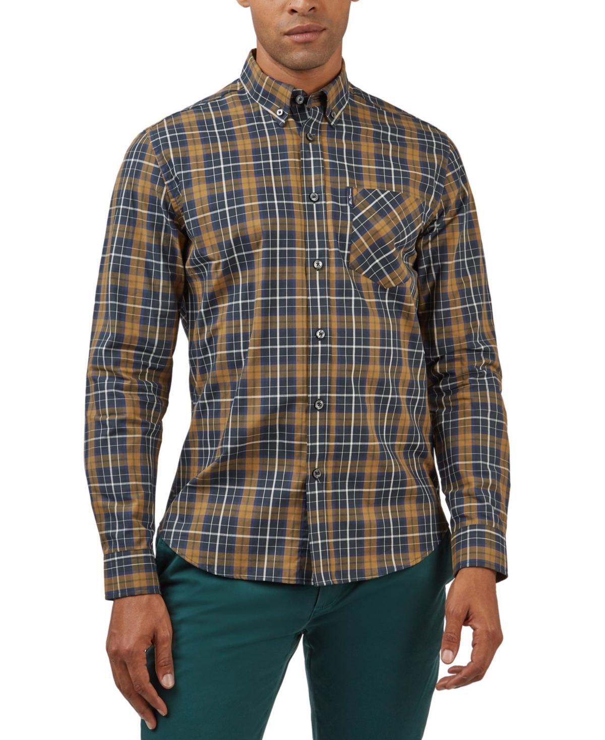 Ben Sherman Mens Classic Check-Print Shirt Product Image