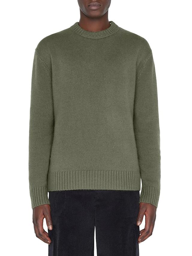 Mens Cashmere Knit Sweater Product Image