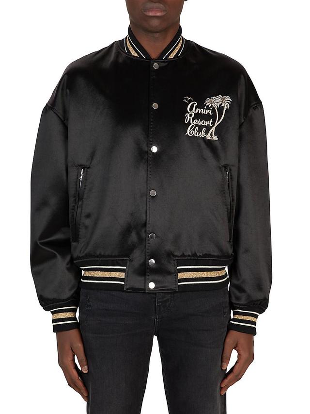 Mens Resort Club Souvenir Bomber Jacket Product Image