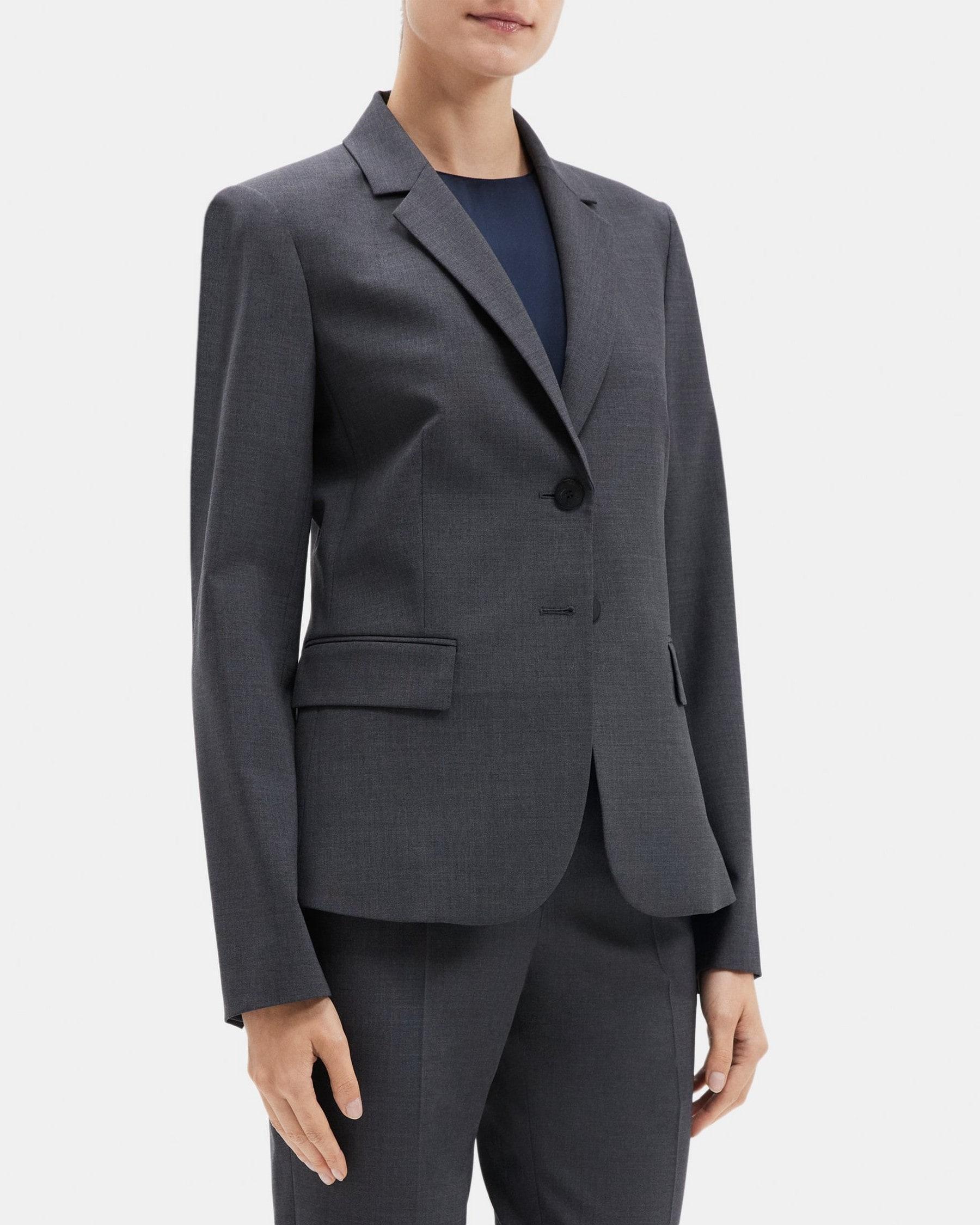 Tailored Blazer in Stretch Wool Product Image