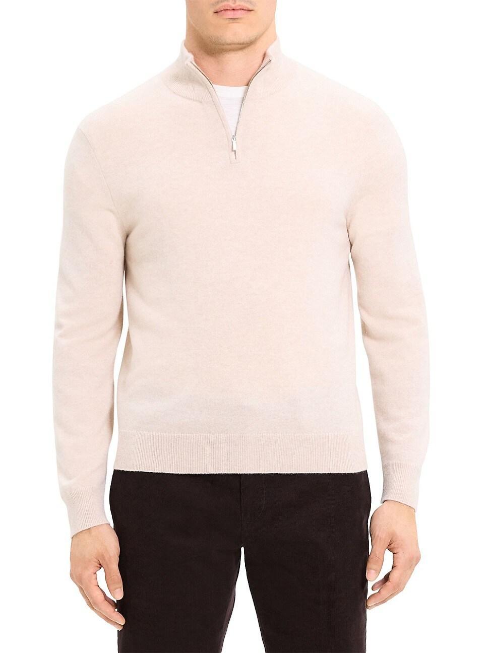 Men's Hilles Quarterzip in Cashmere Product Image