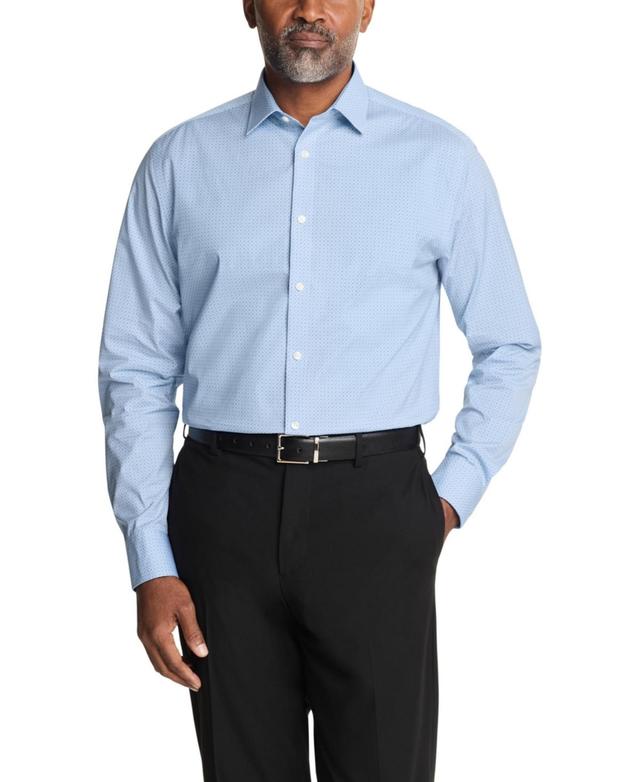 Calvin Klein Refined Cotton Stretch Mens Regular Fit Dress Shirt Product Image