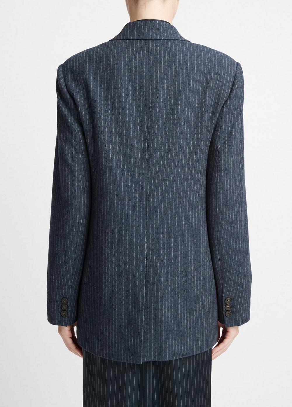 Pinstripe Flannel Blazer Product Image