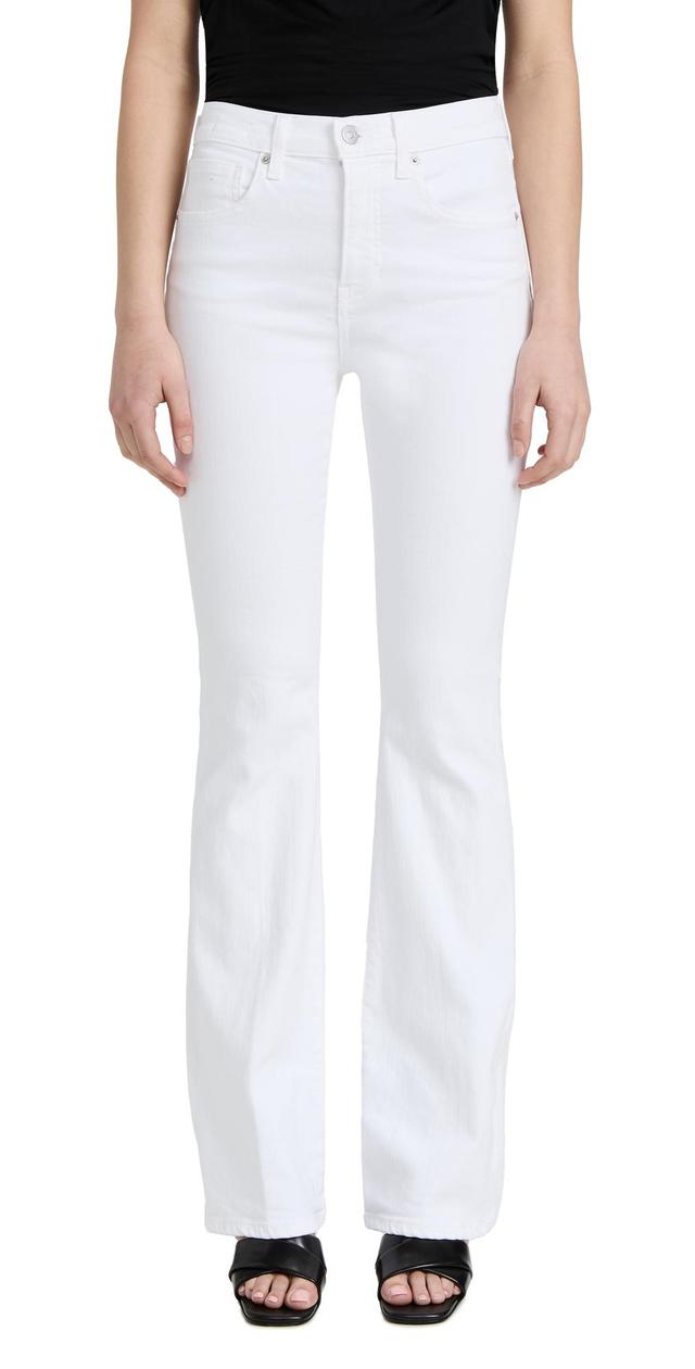 Womens Beverly High-Rise Skinny Flare Jeans Product Image