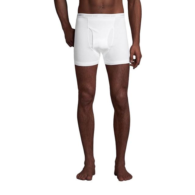 Lands End Mens 3 Pack Knit Boxer Briefs Product Image