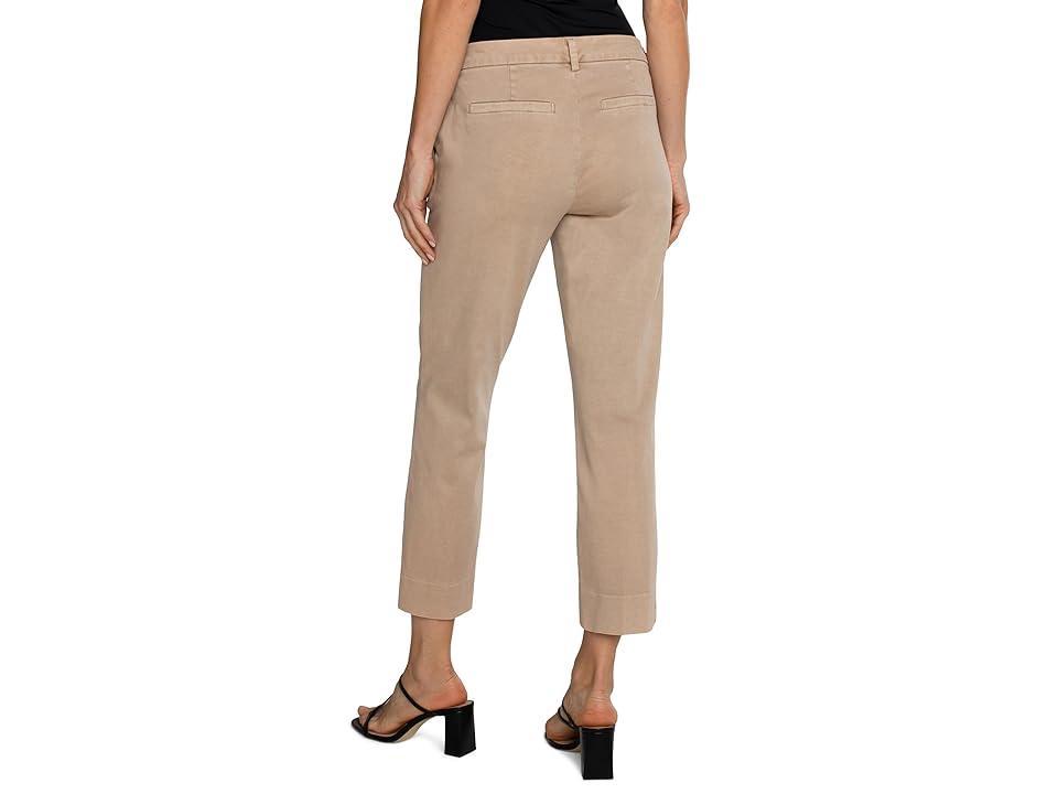 Liverpool Los Angeles Kelsey Straight Crop Pants Product Image