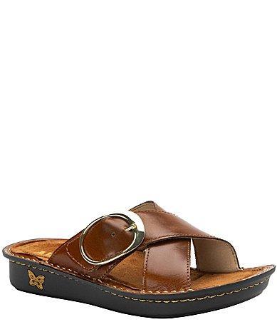 Alegria Bryn Leather Swivel Strap Convertible Clogs Product Image