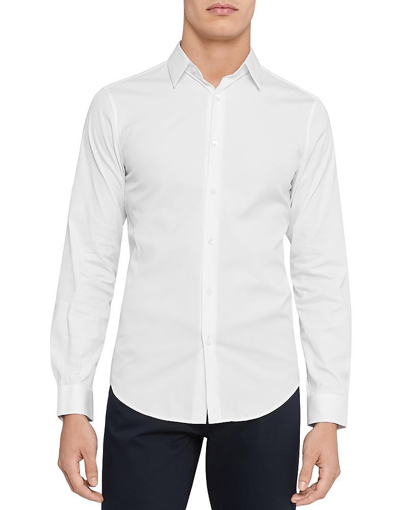 Mens Sylvain Wealth Poplin Long-Sleeve Shirt Product Image