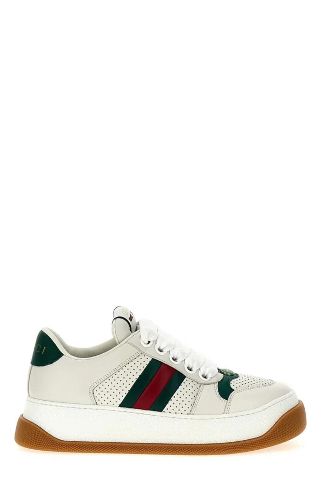 White Screener Sneakers Product Image