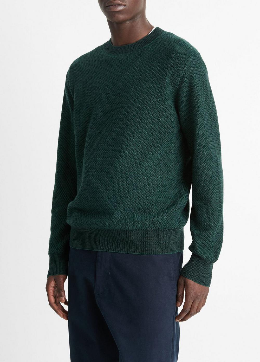 Geo Jacquard Wool-Blend Sweater Product Image