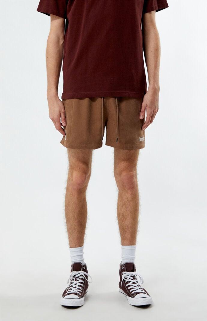 Civil Men's Faux Suede Shorts Product Image