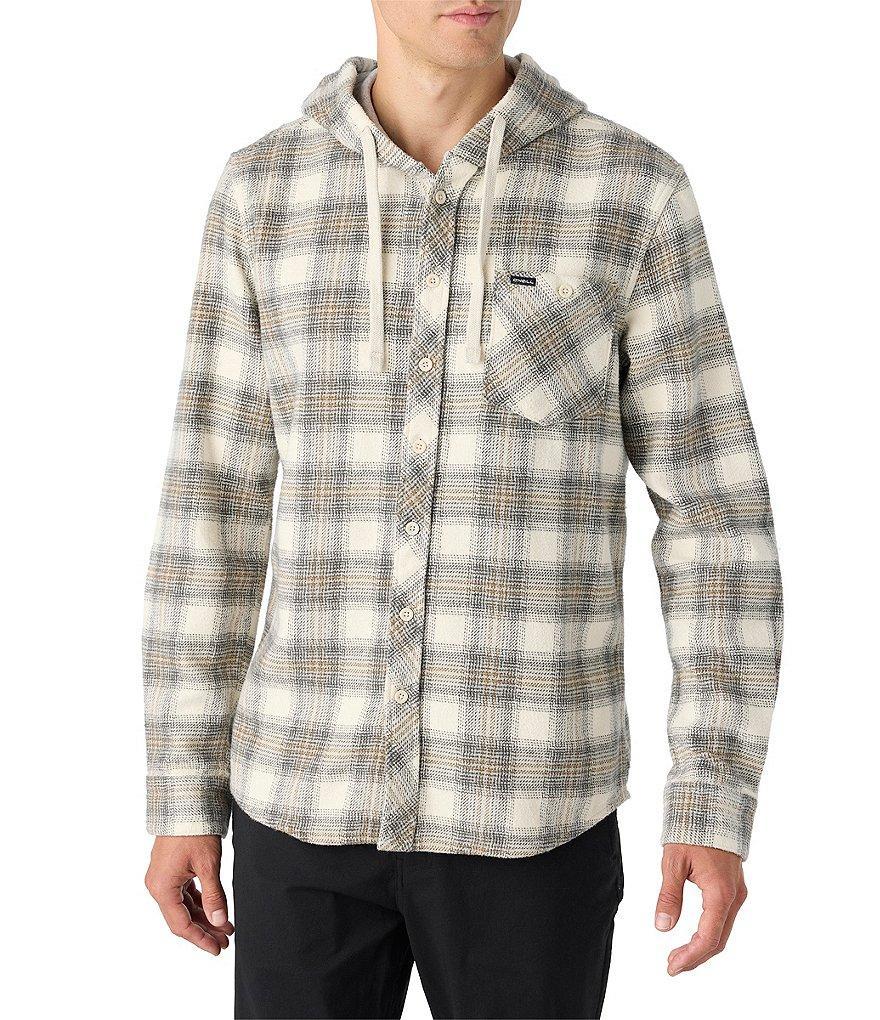 O'Neill Clayton Hooded Heavyweight Flannel Shirt Product Image