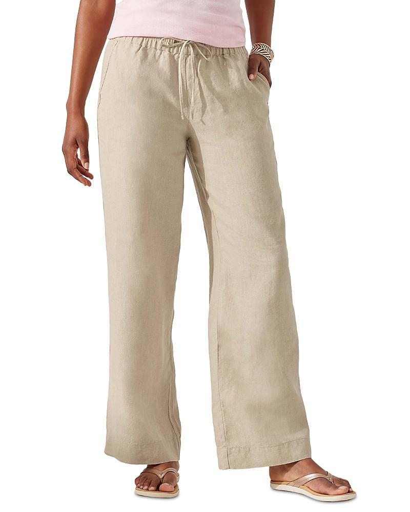 Tommy Bahama Two Palms High Waist Linen Pants Product Image