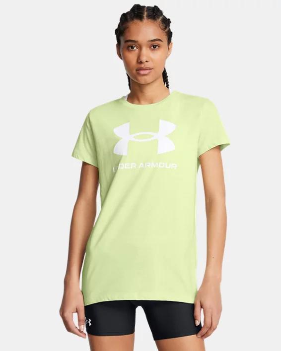 Womens UA Rival Logo Short Sleeve Product Image