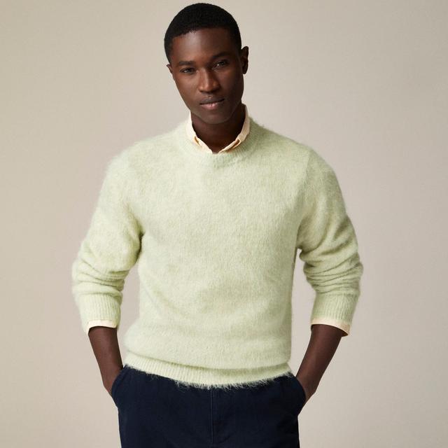 Alpaca-blend crewneck sweater Product Image