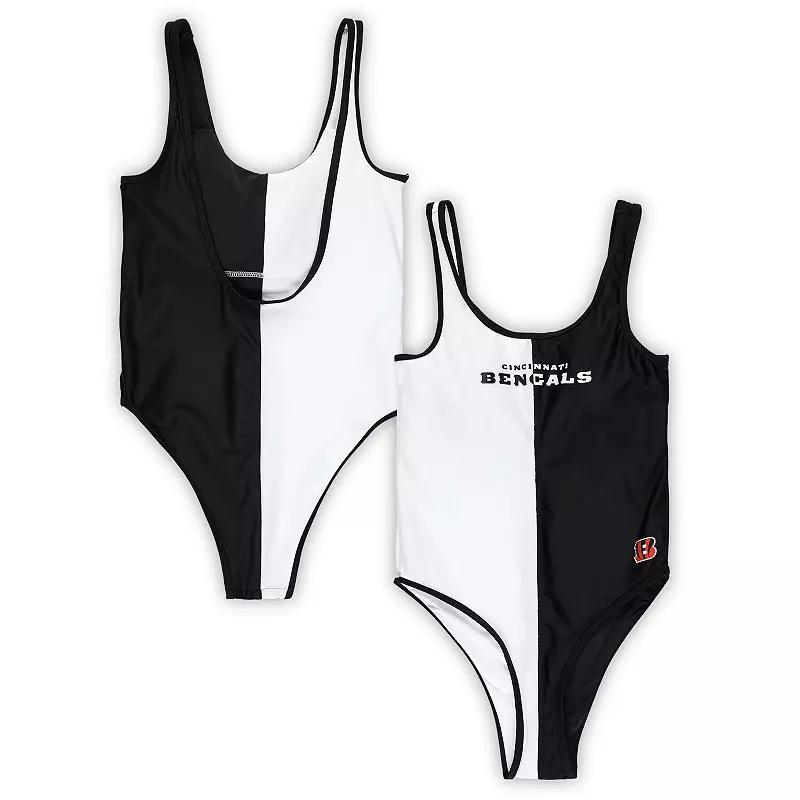 Womens G-III 4Her by Carl Banks /White Cincinnati Bengals Last Stand One-Piece Swimsuit Product Image