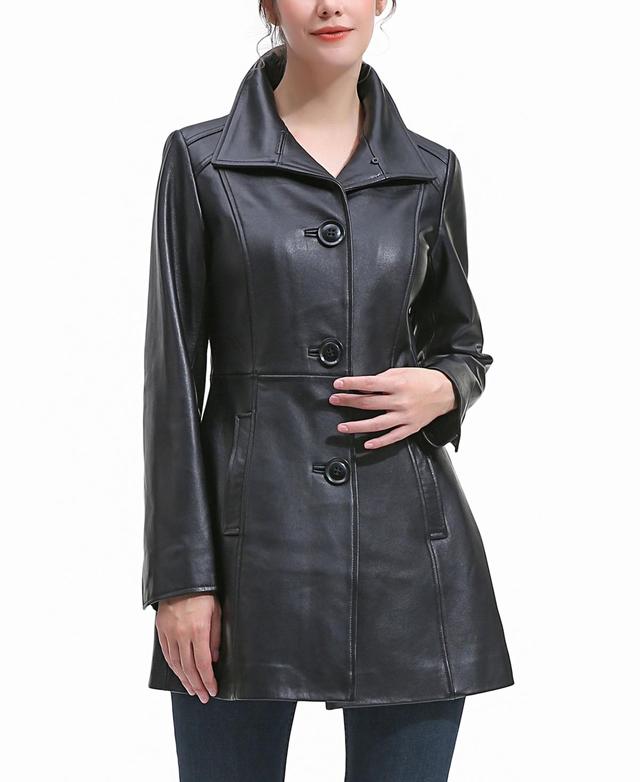 Bgsd Womens Sarai Leather Coat Product Image