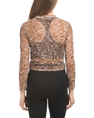 Tone Long Sleeve Top for Women Product Image