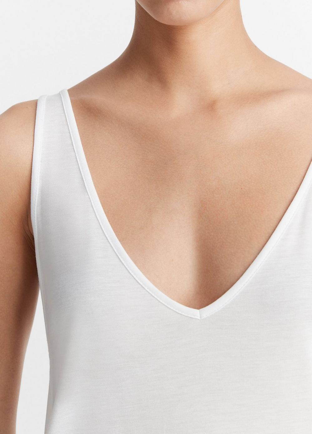 Relaxed V-Neck Tank Product Image