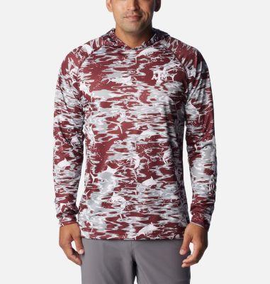 Columbia Men's Collegiate PFG Super Terminal Tackle Hoodie - Texas A&M- Product Image