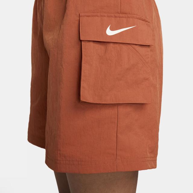 Womens Nike Sportswear Essential Woven High-Rise Shorts Product Image