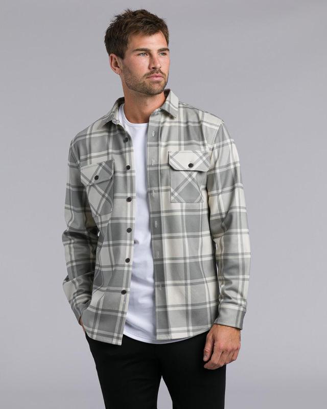 Coastal Overshirt - Classic Plaid Product Image