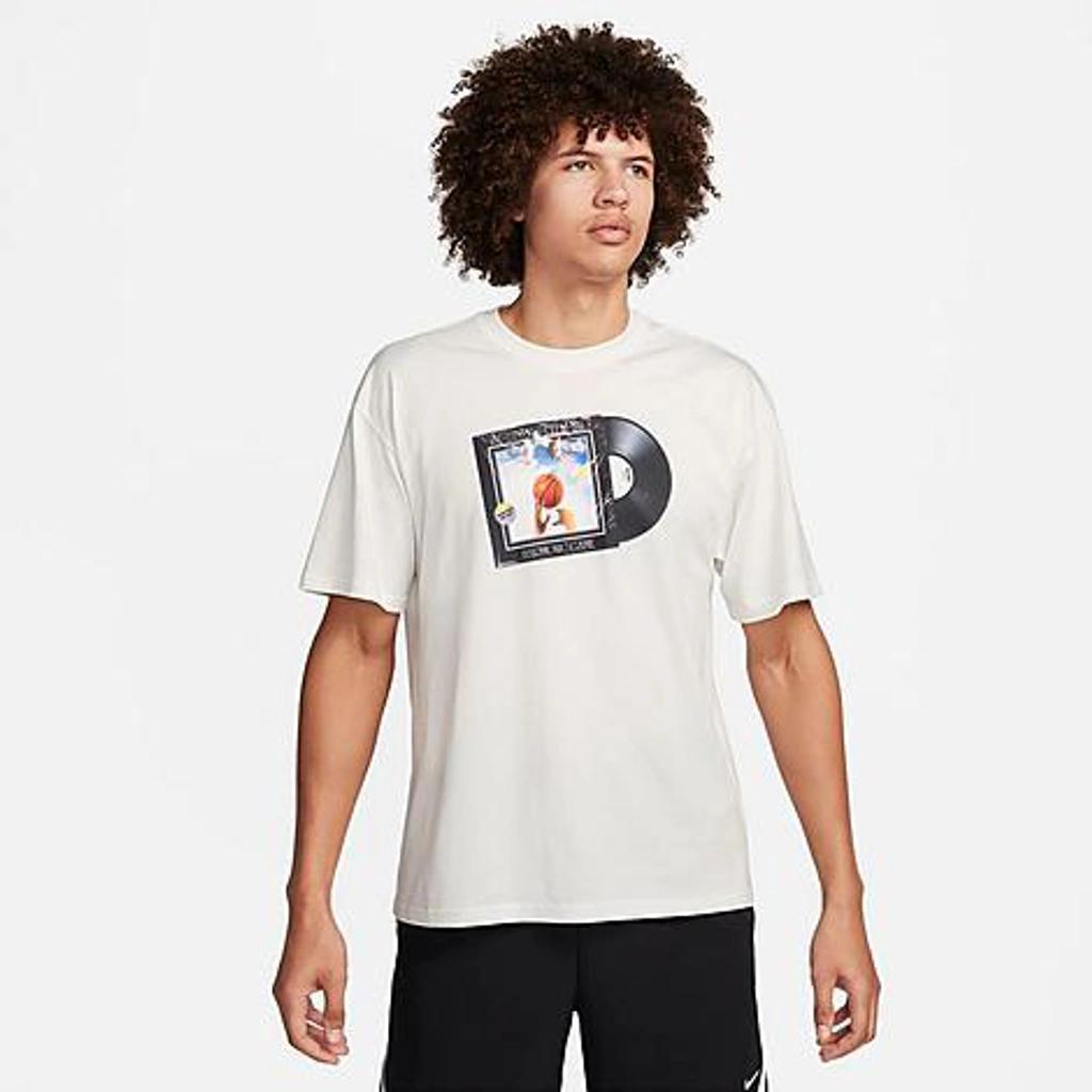 NIKE Men's Max90 Basketball T-shirt In White Product Image