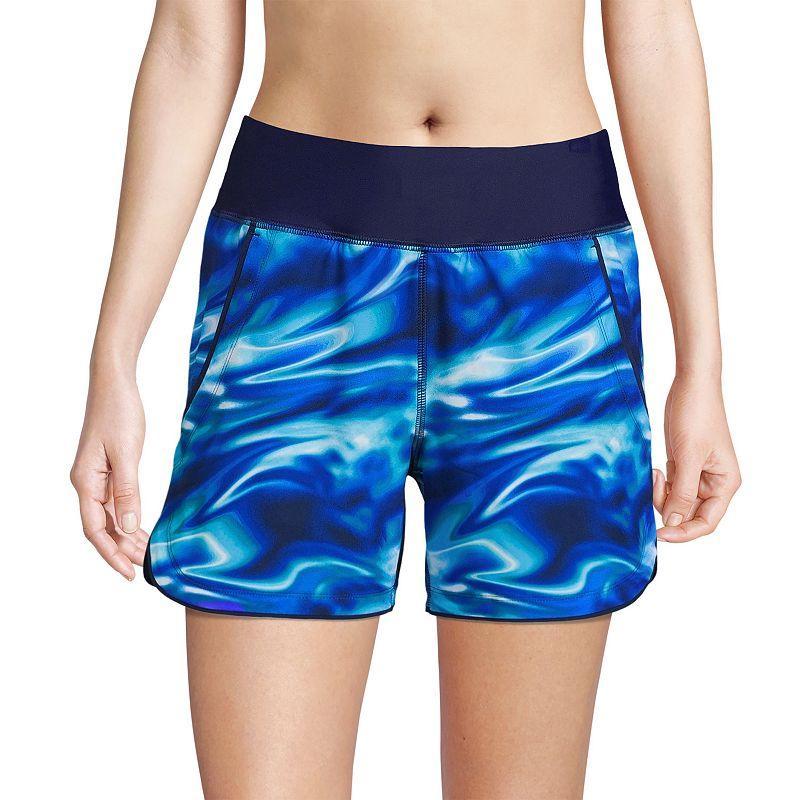 Lands End Womens 5 Quick Dry Swim Shorts with Panty Product Image