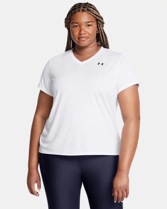 Womens UA Tech V-Neck Short Sleeve Product Image