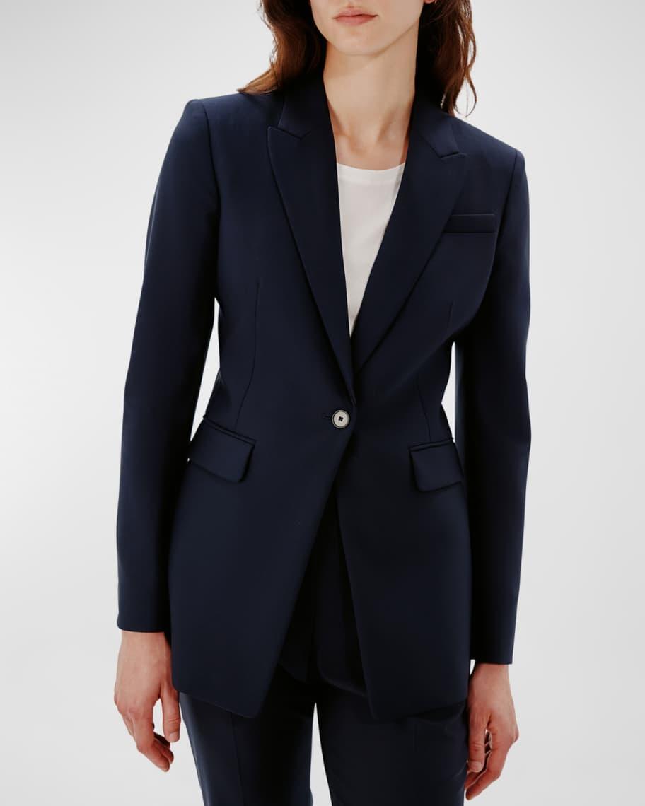 Single Button Blazer Jacket Product Image