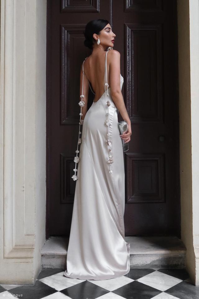 Elenora Rose Gown - Champagne Product Image