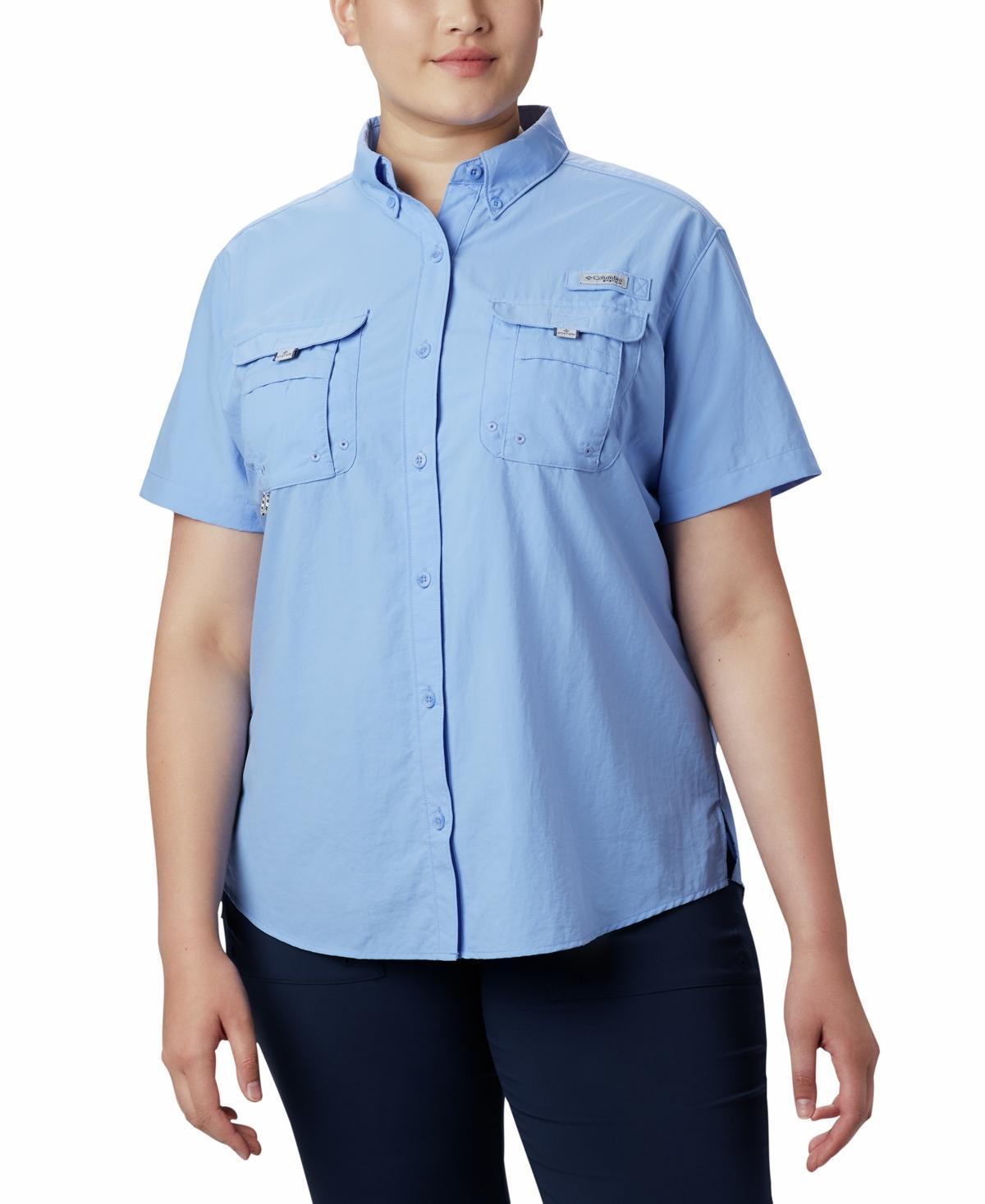 Columbia Women s PFG Bahama Short Sleeve Shirt - Plus Size- Product Image