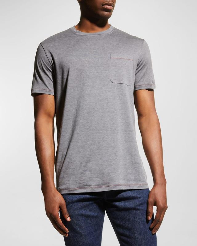 Mens Short-Sleeve Pocket T-Shirt Product Image