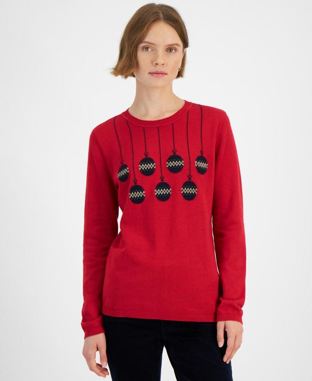 Tommy Hilfiger Womens Ornament Graphic Sweater Product Image